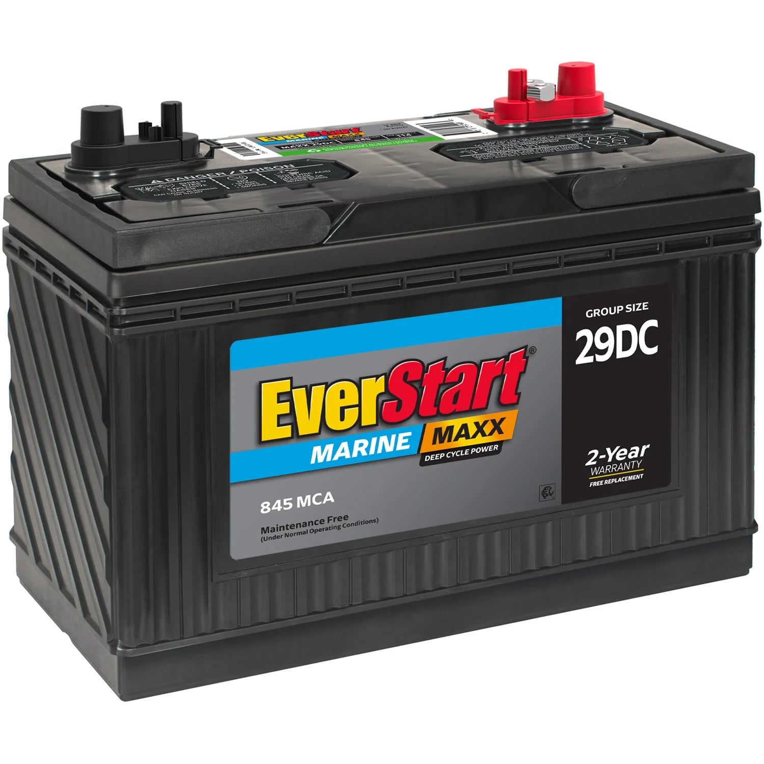 Marine Battery Group 29DC, 12V, 845 CCA