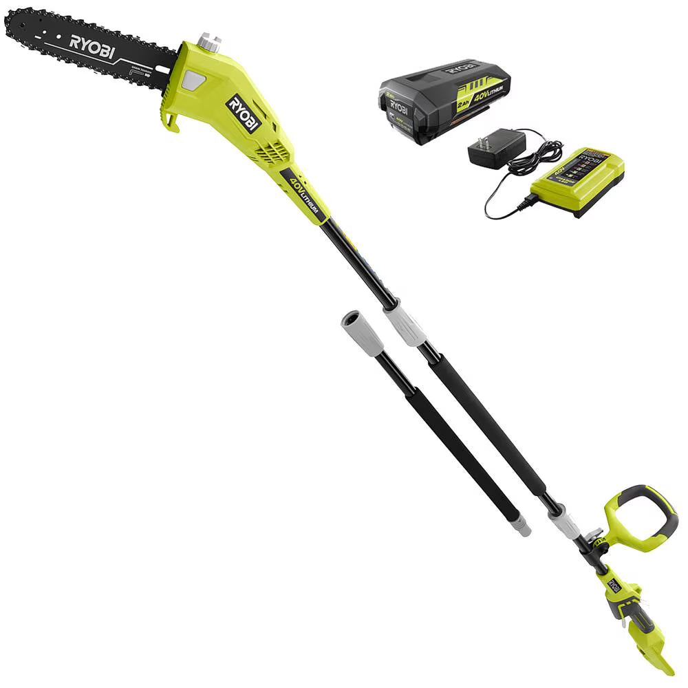 Cordless Battery Pole Saw w/ 2.0 Ah Battery & Charger
