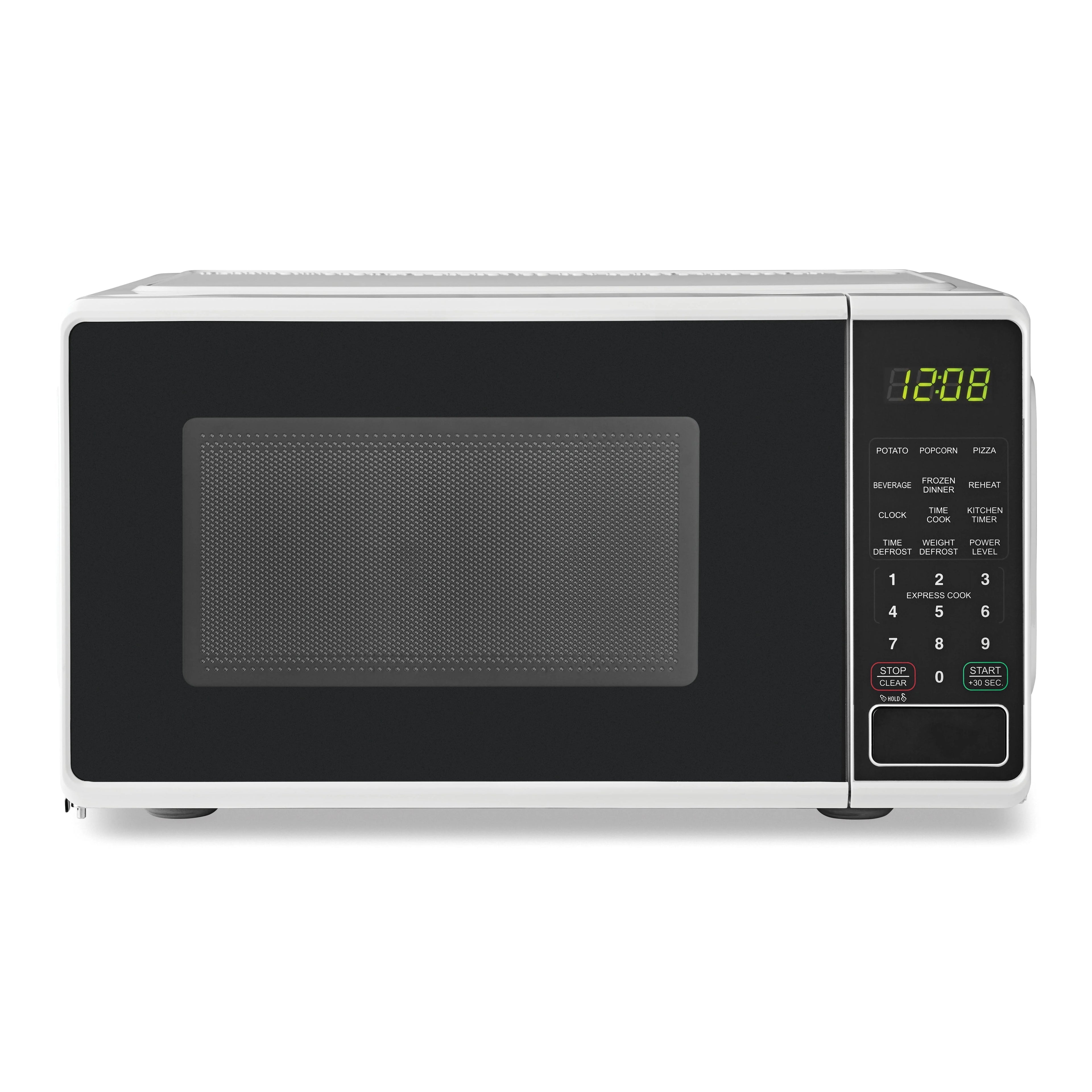 0.7 cu. ft. 700W Countertop Microwave Oven, White