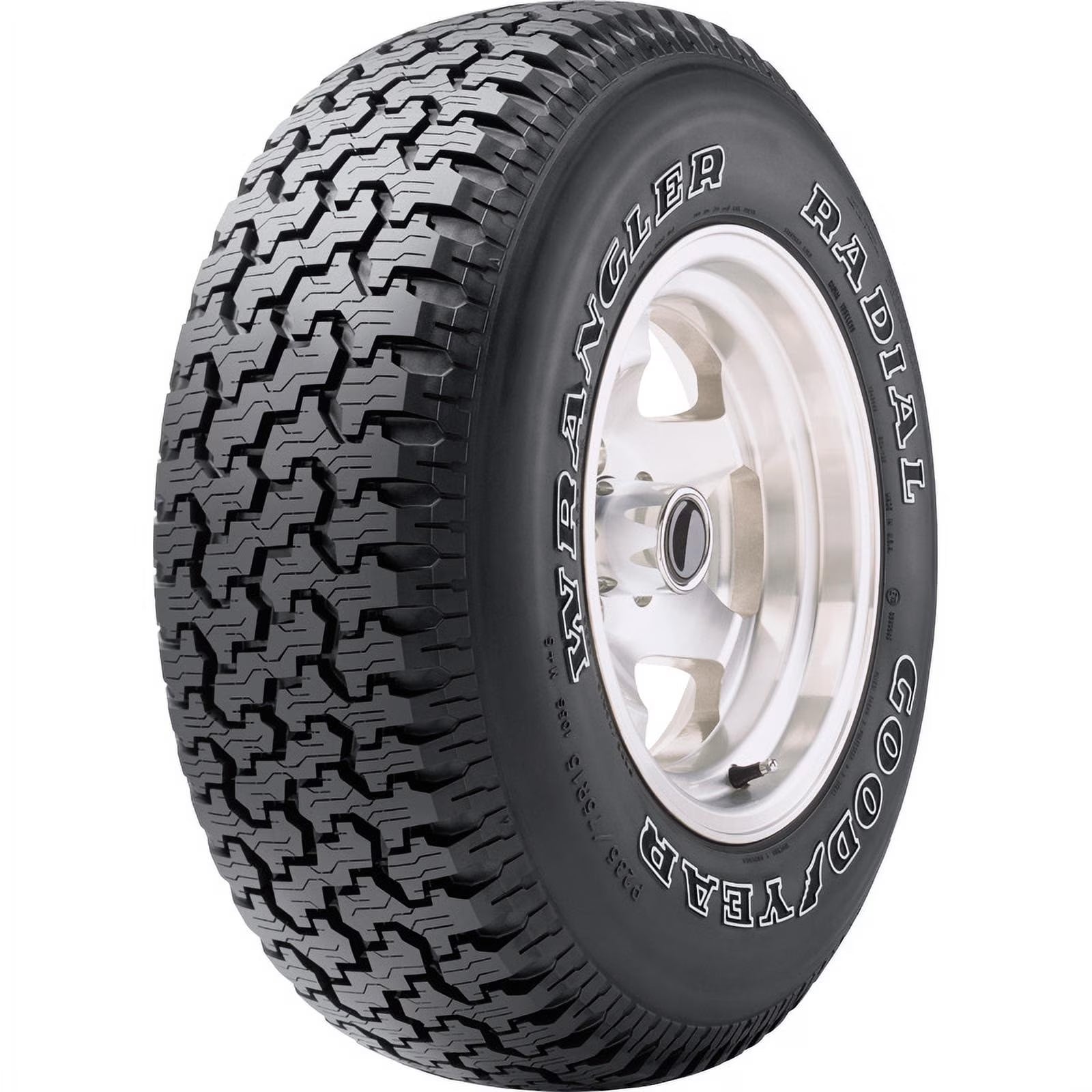 All-Season Radial Tire 235/75R15 105S, Fits 1995-99 Chevy Tahoe LT & 1999 Silverado 1500 Base