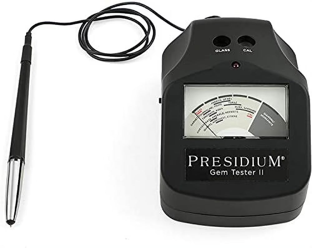 Gem Tester II with Assisted Thermal Calibration for Identifying Diamonds, Moissanites & Colored Gemstones