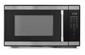 1.1 cu ft Countertop Microwave Oven, Black & Stainless Steel