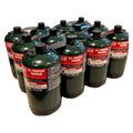 16 oz Propane Fuel Cylinders for Camping - 12 Pack, Pre-filled & Ready to Use