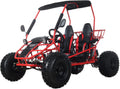 X-Pro New Rover 125cc Gas Powered Go Kart 3 Semi-Automatic Transmission w/Reverse Big 18"/19" Wheels