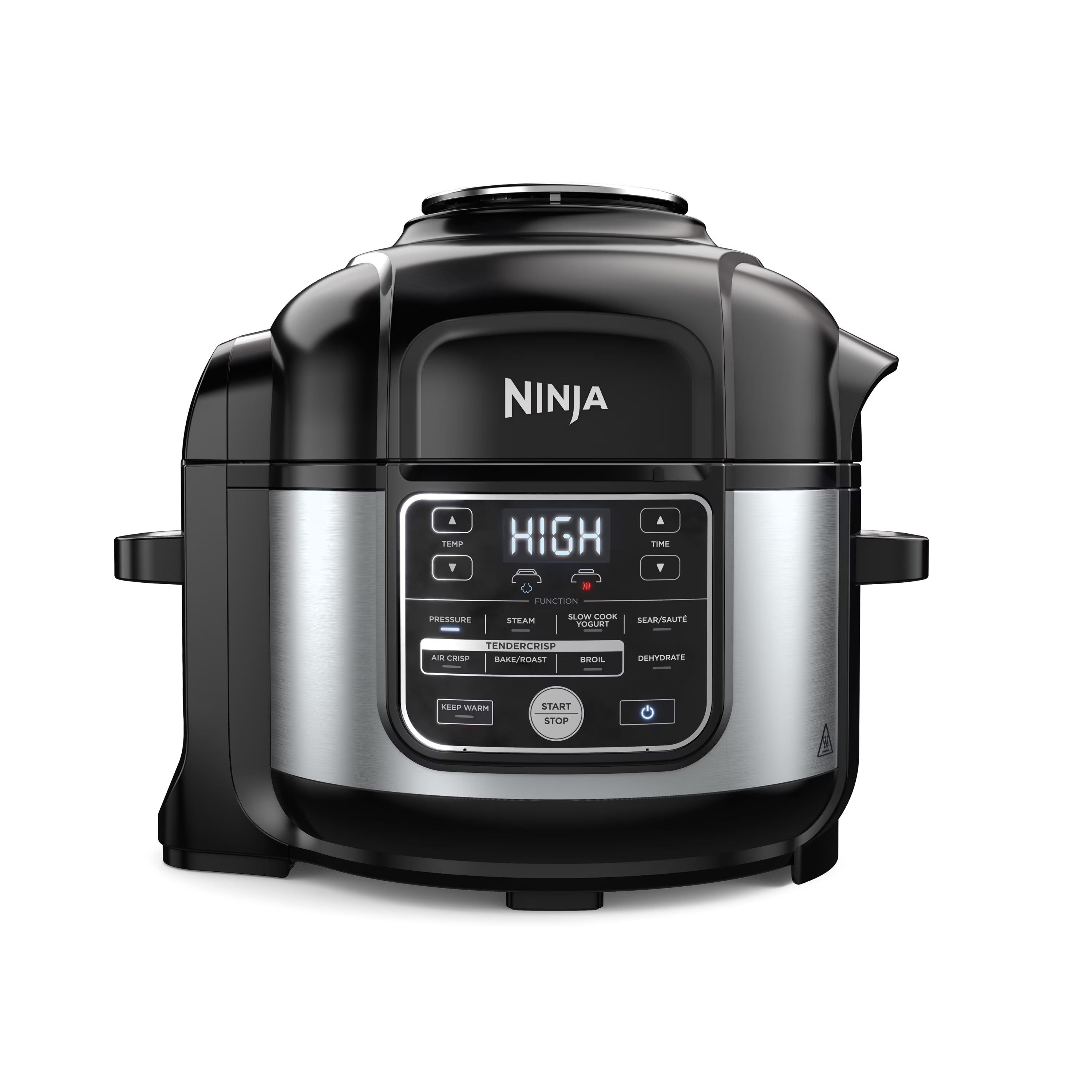 10-in-1 Multi-Cooker, 6.5 Qt Pressure Cooker & Air Fryer, Stainless Steel