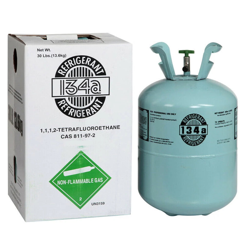 R134A 1,1,1,2-Tetrafluoroethane - 30lb Cylinder for Automotive