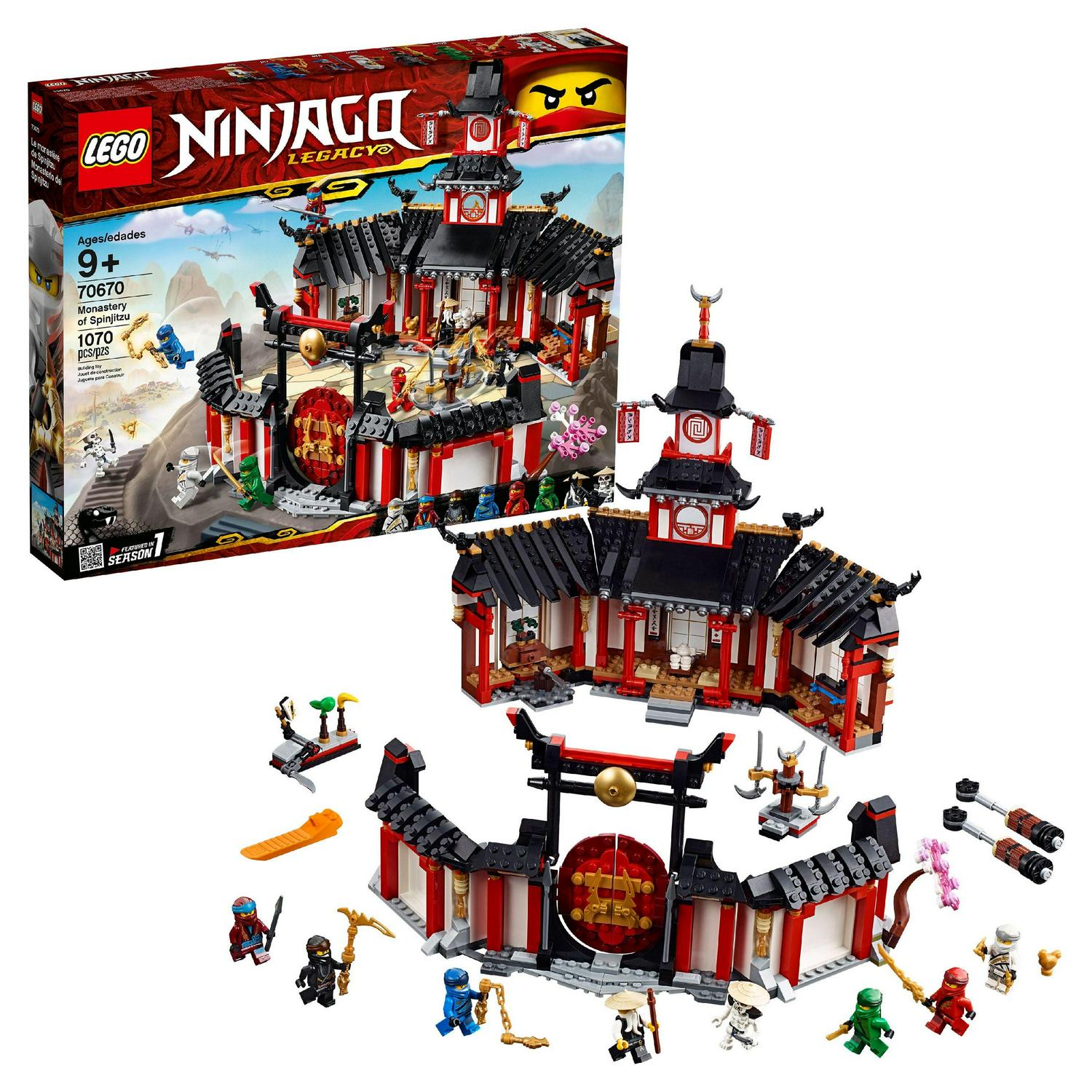Monastery of Spinjitzu Building Set 70670