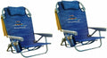 Backpack Beach Chairs (2 Pk, Blue)