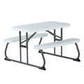 Lifetime Children's Picnic Table, White Granite (60239)