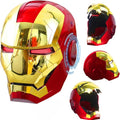 Iron-HeroMan Helmet w/ Jarvis Voice, Remote & Touch Controlled Open/Close, Real-life Collectible Mask for Halloween, Christmas, Birthday, Cosplay