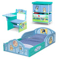 Bluey 3-piece toddler bedroom set, blue