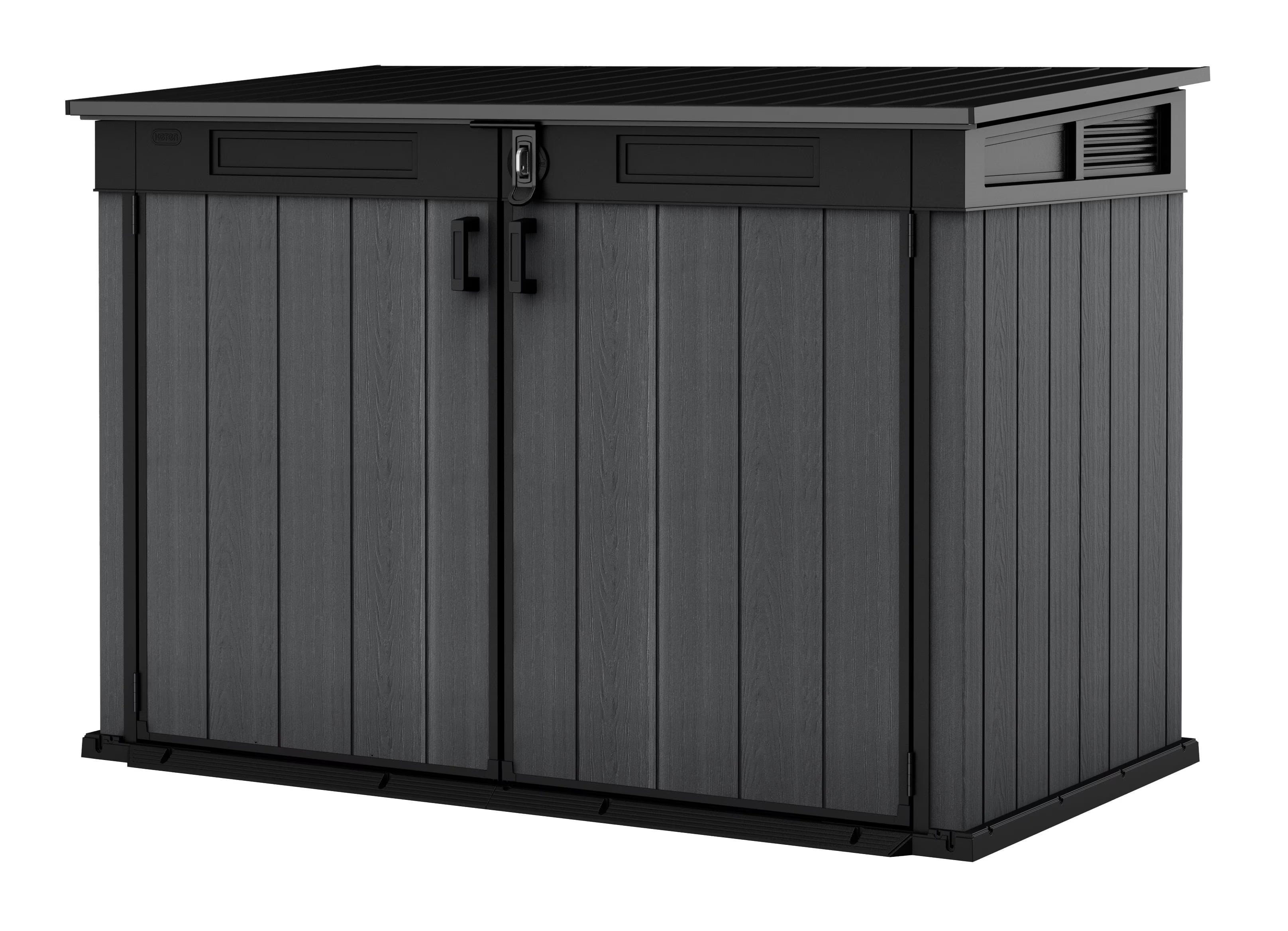 Graphite Cortina Mega Outdoor Storage Shed