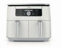 6-in-1 8 Qt 2-Basket Air Fryer w/ DualZone Tech - White