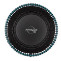 39" Cardio Workout Indoor Trampoline, Teal/Black - 350 Pro Fitness