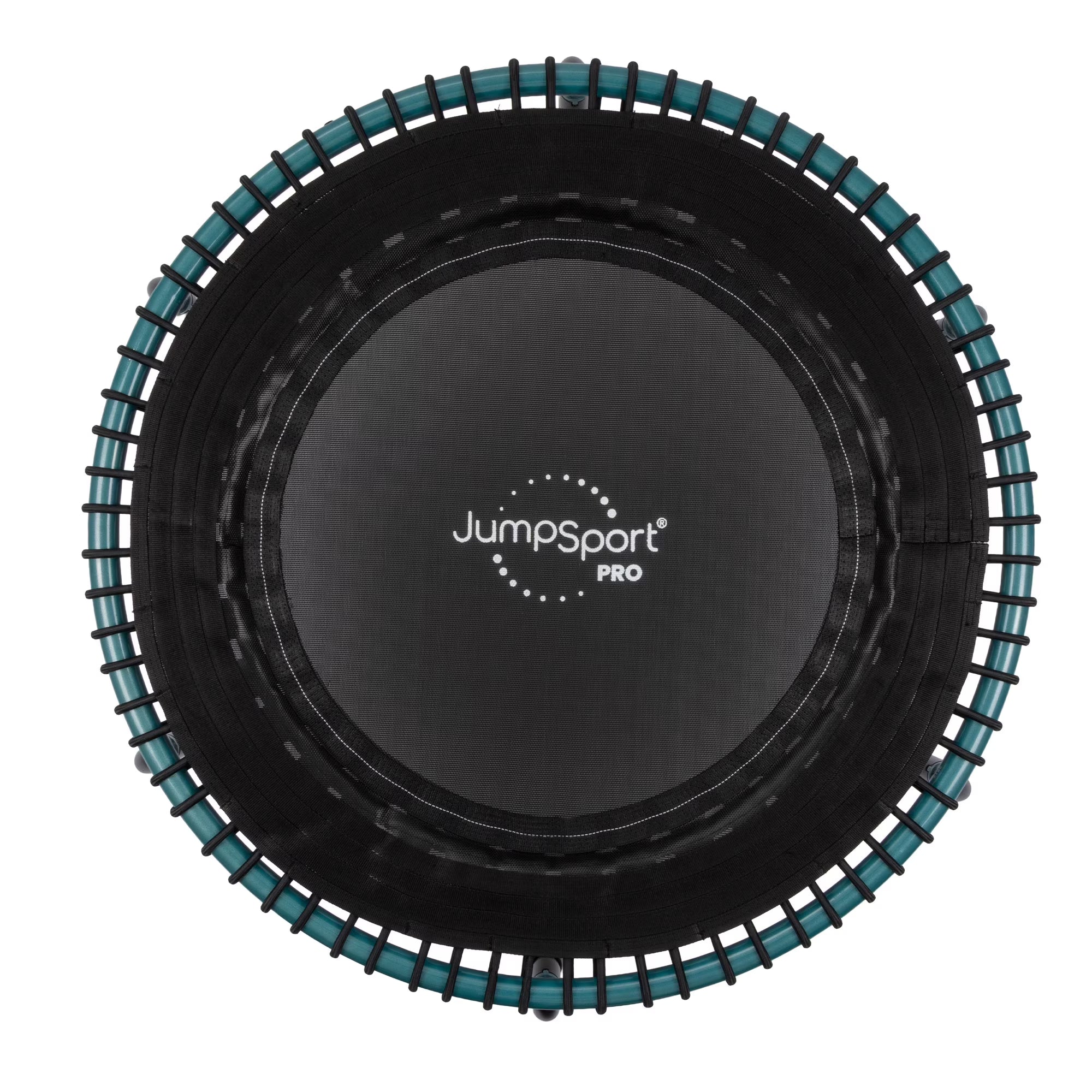 39" Cardio Workout Indoor Trampoline, Teal/Black - 350 Pro Fitness