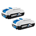 2-Pk 20V 2.0Ah Lithium-Ion Batteries (Charger Not Included)