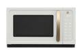 1.1 Cu ft 1000W Sensor Microwave Oven, White Icing