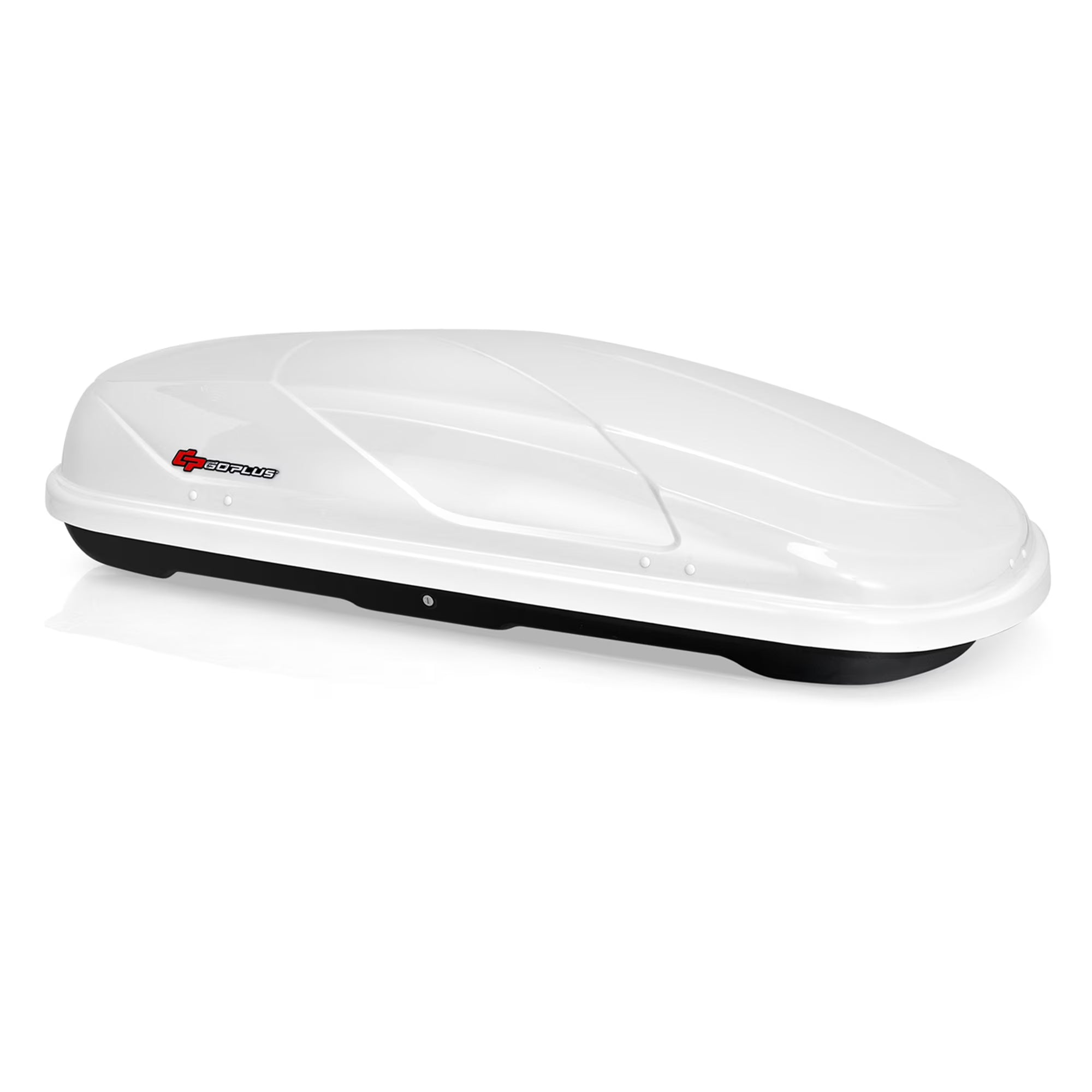 14 cu ft Dual-Side Opening Roof Cargo Box, Heavy Duty, White
