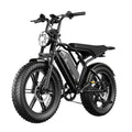 Adult Electric Mountain Bike, 750W Peak 1500W Motor, 20"x4" Fat Tires, Hydraulic Disc Brakes, 48V/15AH UL2849, App Control