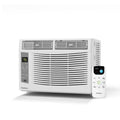 Window Air Conditioner 6000 BTU Cool to 250 sq ft Intelligent, LED,Remote Control, Easy to Clean Filter Screen, Can Be Used as a Dehumidifier/Fan, Operates Quietly, and is Energy-Saving