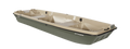 12 ft Jon Fishing Boat, Khaki/Beige, for Hunting & Fishing