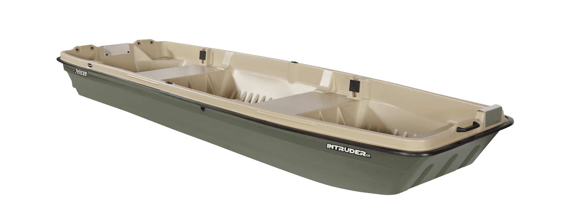 12 ft Jon Fishing Boat, Khaki/Beige, for Hunting & Fishing